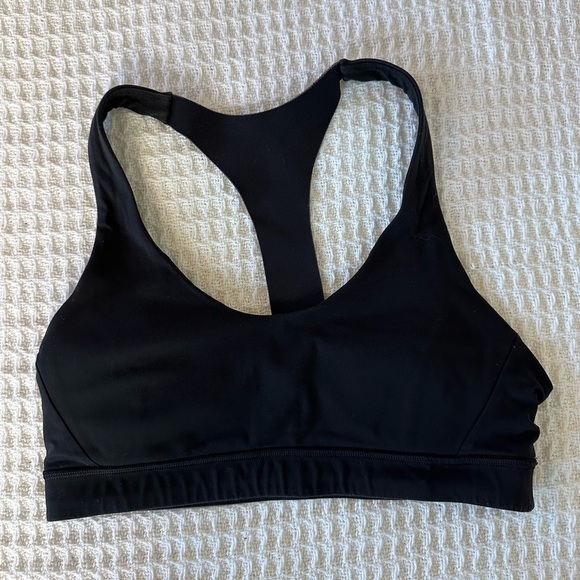 lululemon athletica Other - Lulu Lemon Black Sports Bra Size 8